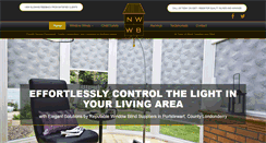 Desktop Screenshot of northwestwindowblinds.com